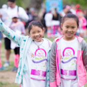 Smiling Girls on the Run participant